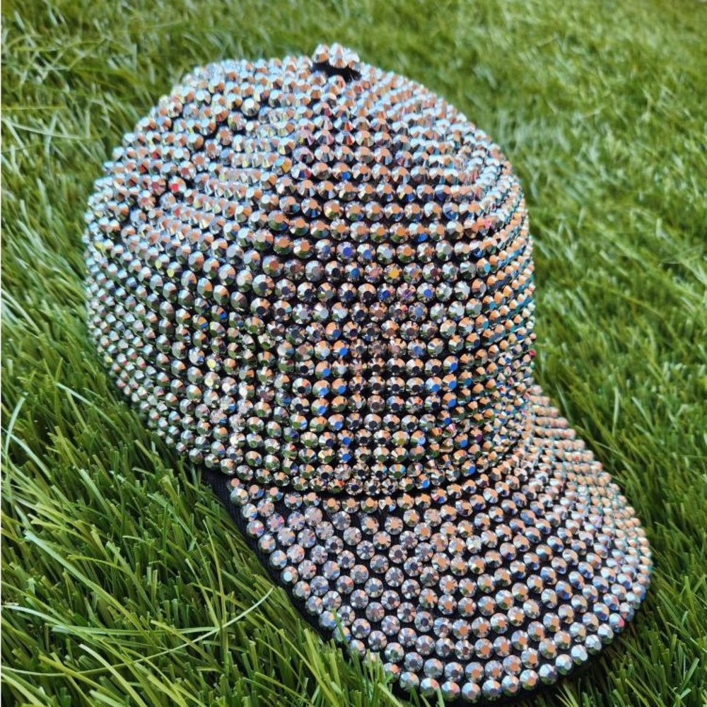 Rhinestone dad cap. New.